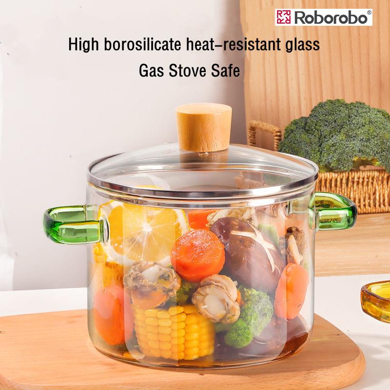 Roborobo Glass Cooking Pot