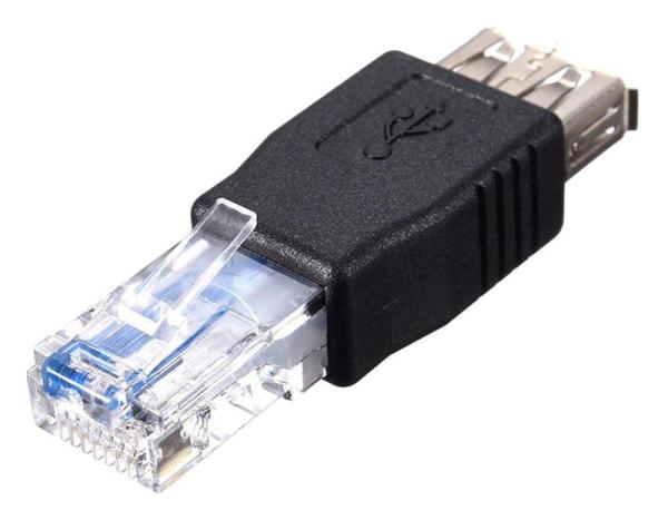 Bảng giá USB A Female F To Ethernet RJ45 Male Router Adapter Socket LAN S2H5 R3X1 Plug Network R5Q4 Phong Vũ