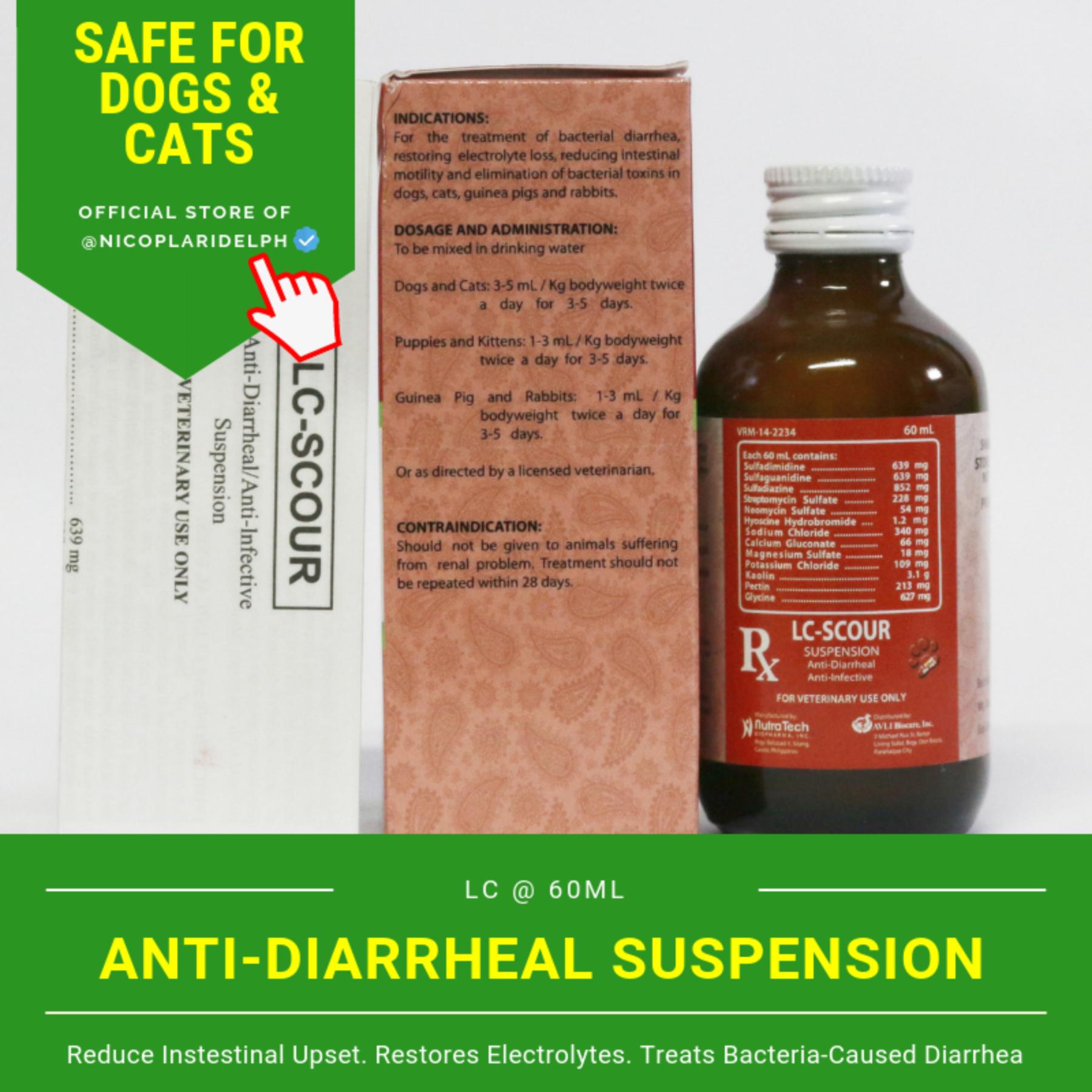 LC Scour Anti Diarrhea Syrup to Treat Bacterial Diarrhea and