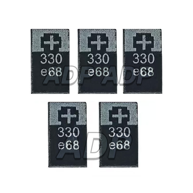 thumbnail image 2 of Panasonic 330uF 2.5V TPE Tantalum Capacitor - SMD 7.3x4.3x1.8mm 20% 2pcs 2 of 5