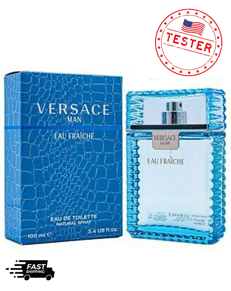 Versace Man Eau Fraiche Versace for men 100ml Tester Authentic