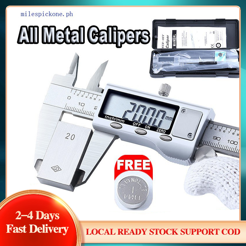 [Ready Stock + local seller] Stainless Steel 0-150mm/6