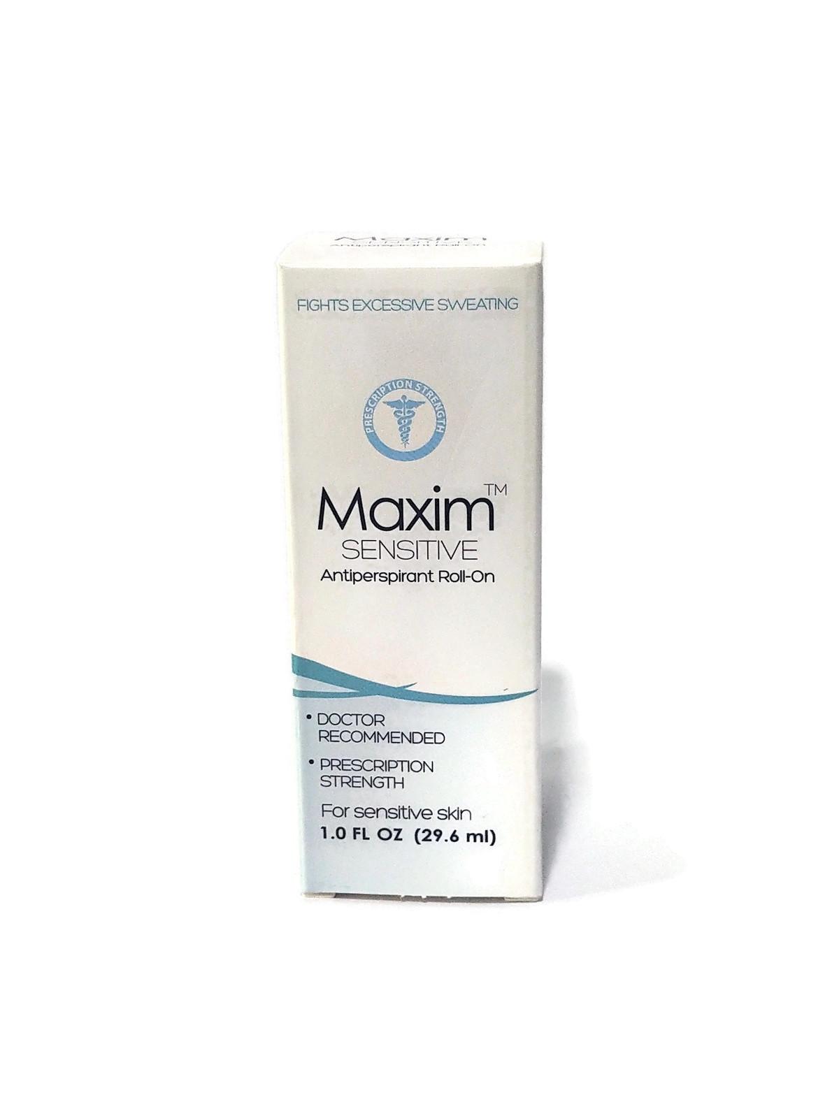 Maxim Sensitive Antiperspirant - Excessive underarm perspiration ...