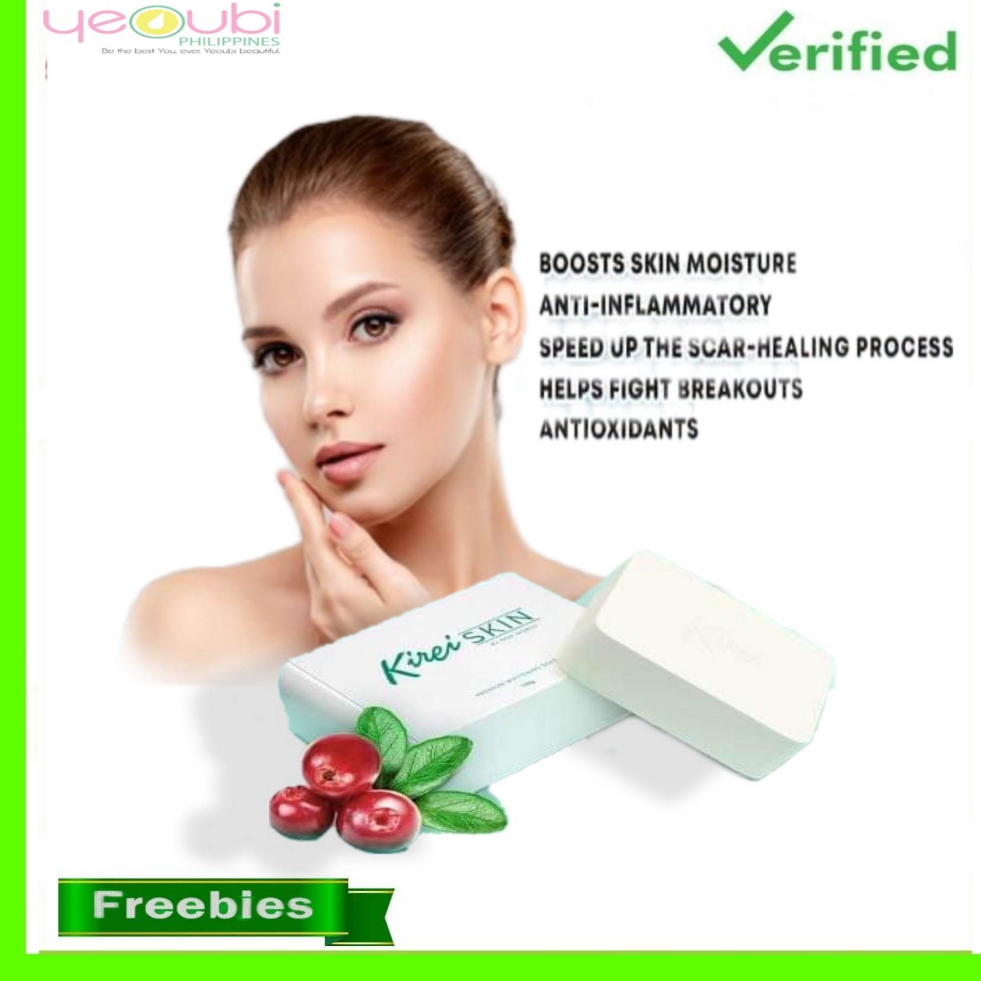 Kirei Skin Premium Whitening Soap Authentic Lazada PH