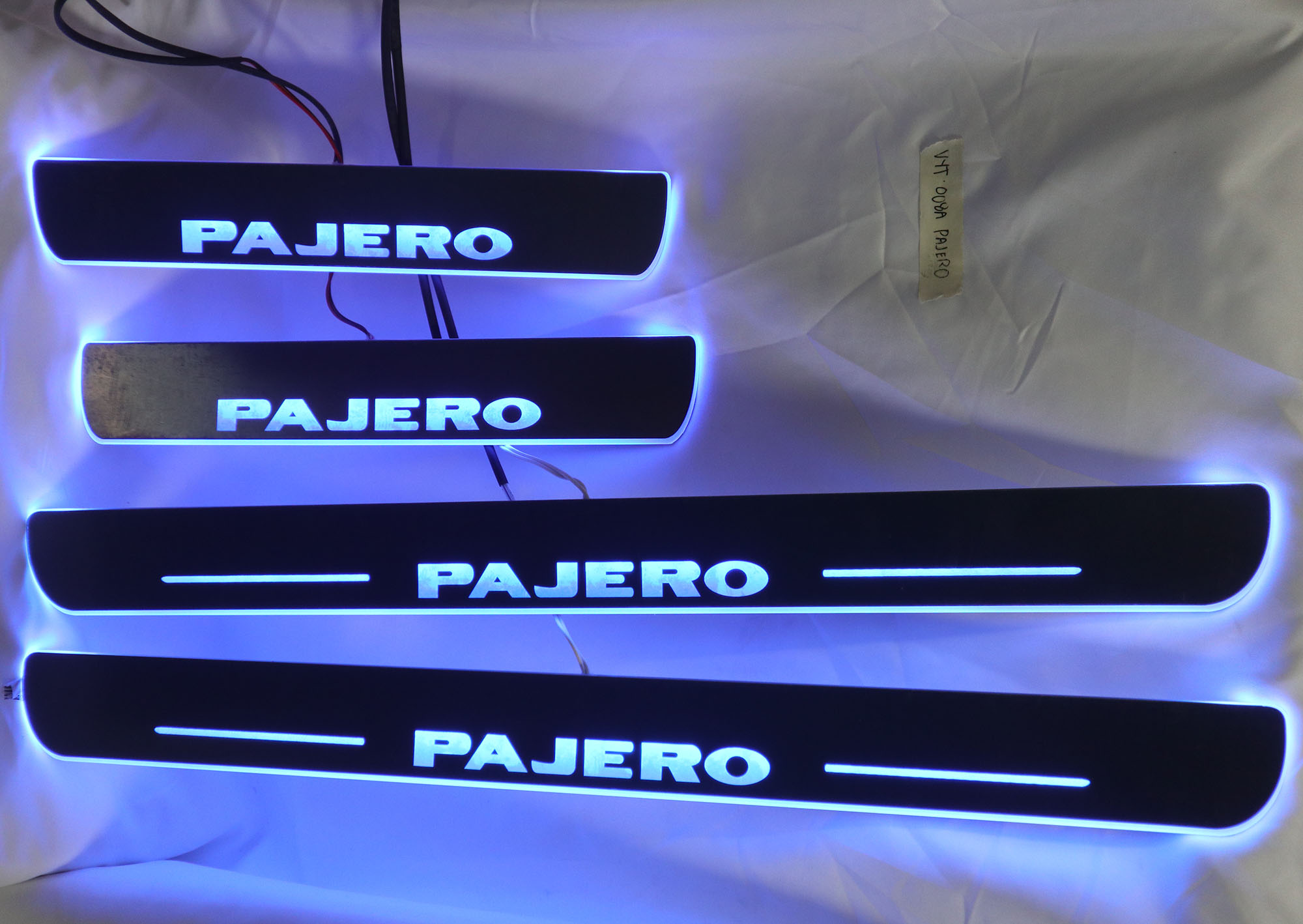 ERMETIQ Universal Streamer pedal with LED Light Pedal Door Sill