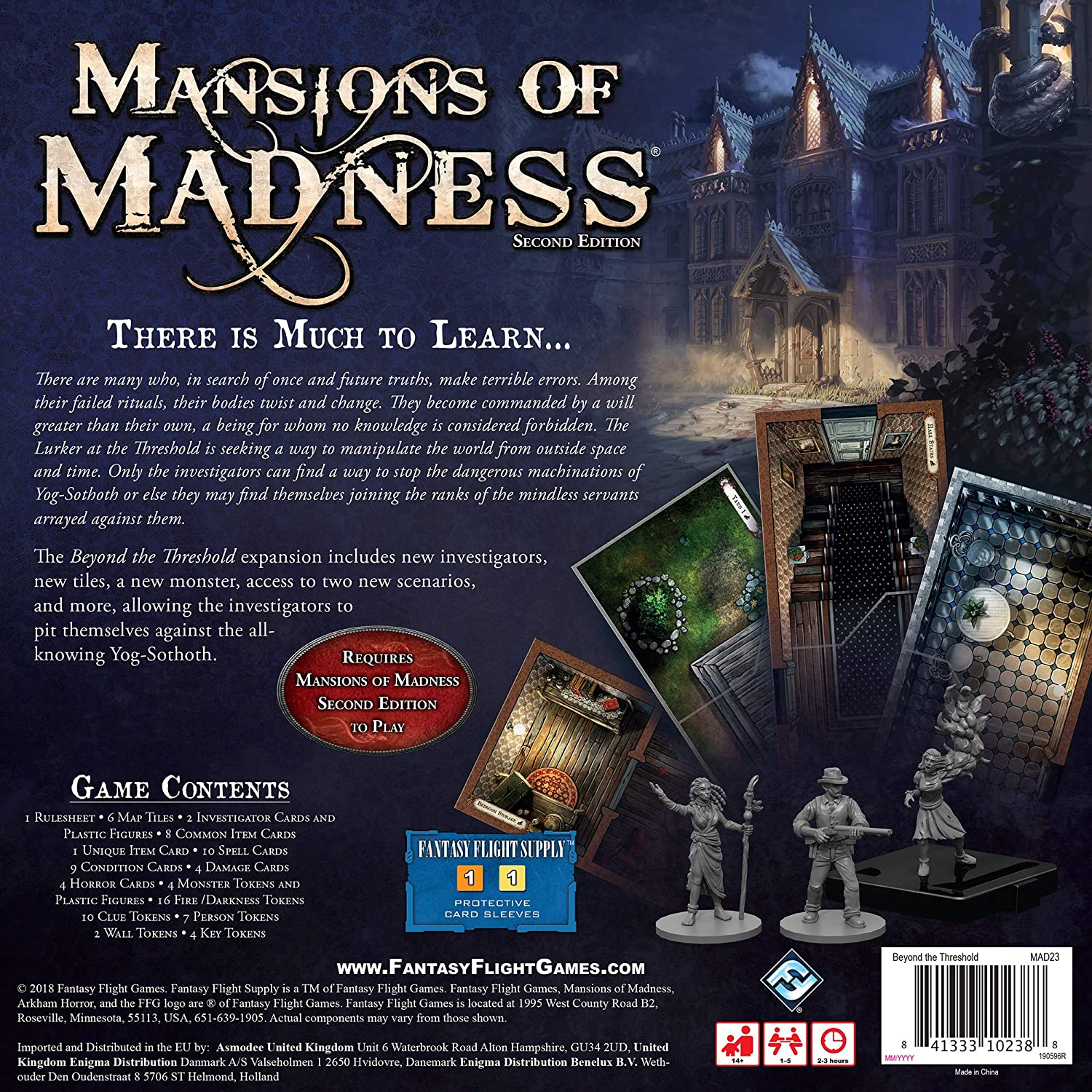 mansions of madness second edition investigator count