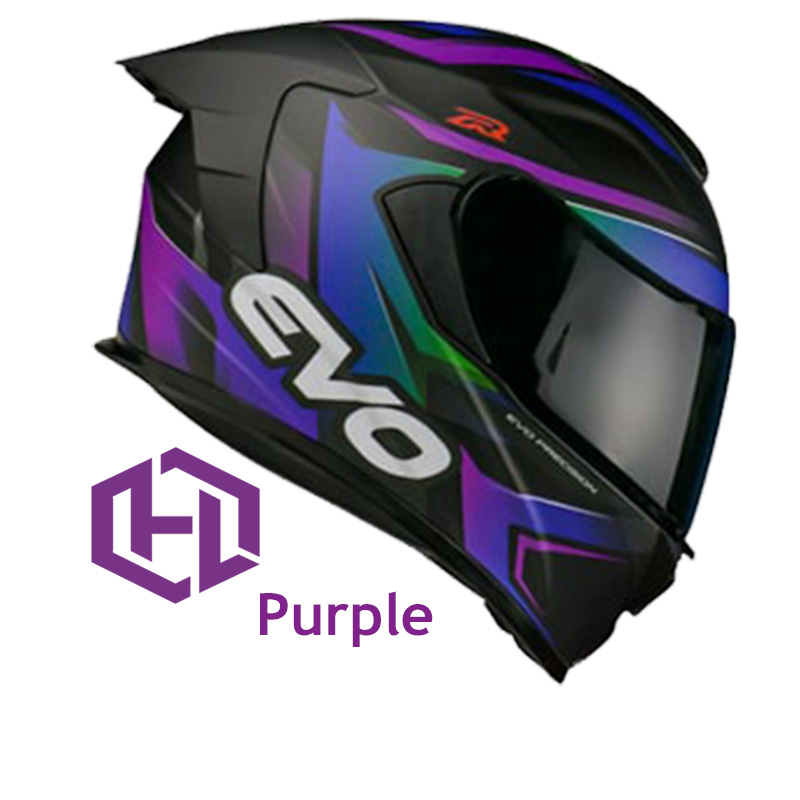 evo helmet renegade purple price