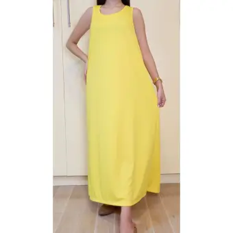 lazada yellow dress