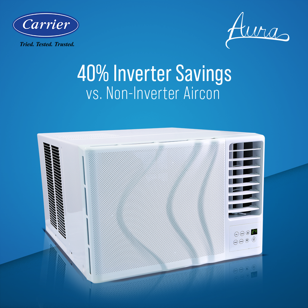 carrier aura 1.5 hp inverter