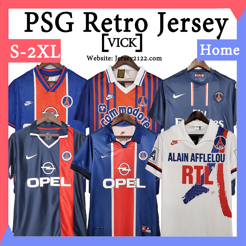 Psg hot sale retro jersey