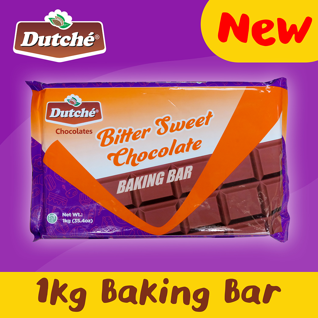 1kg Bittersweet Chocolate Dutché Baking Bar Lazada PH