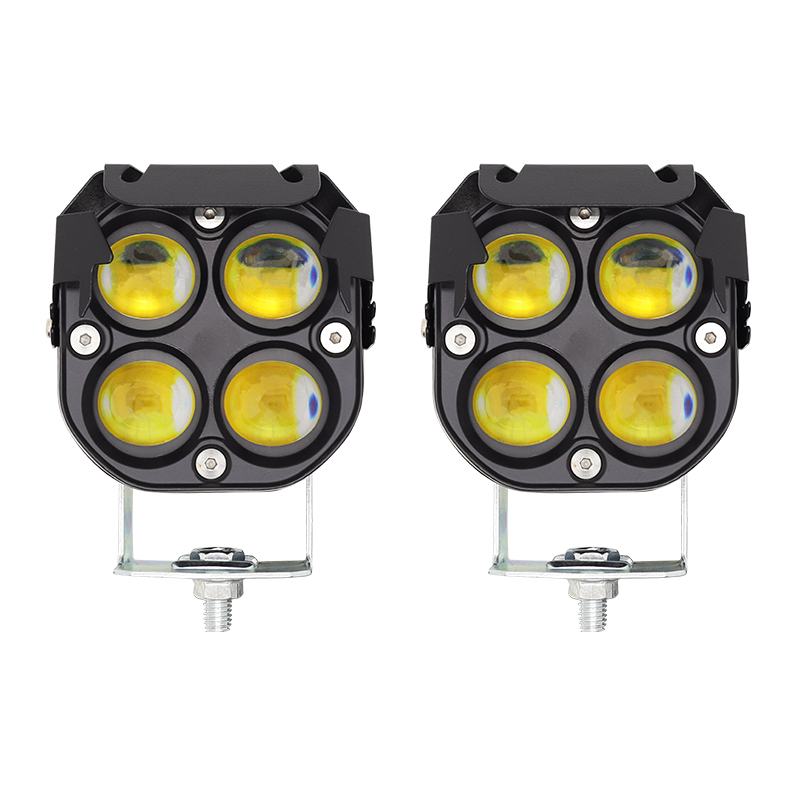 MOFOX DS01 RGB Mini Driving Light 40w Laser Gun LED Light Yellow/White