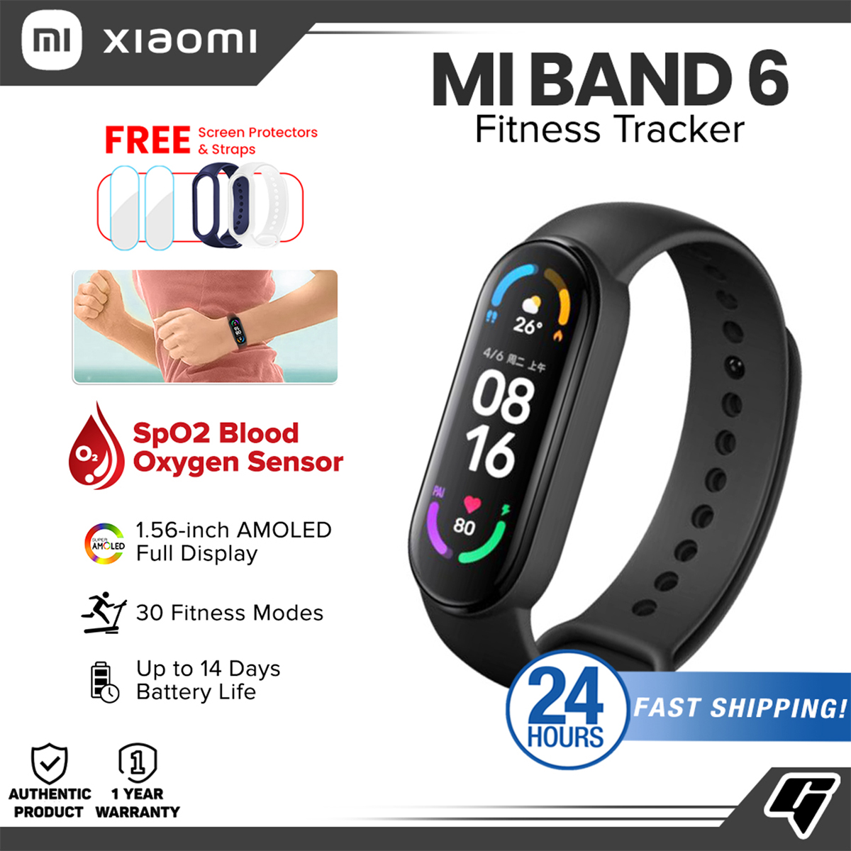fitness tracker with oxygen sensor