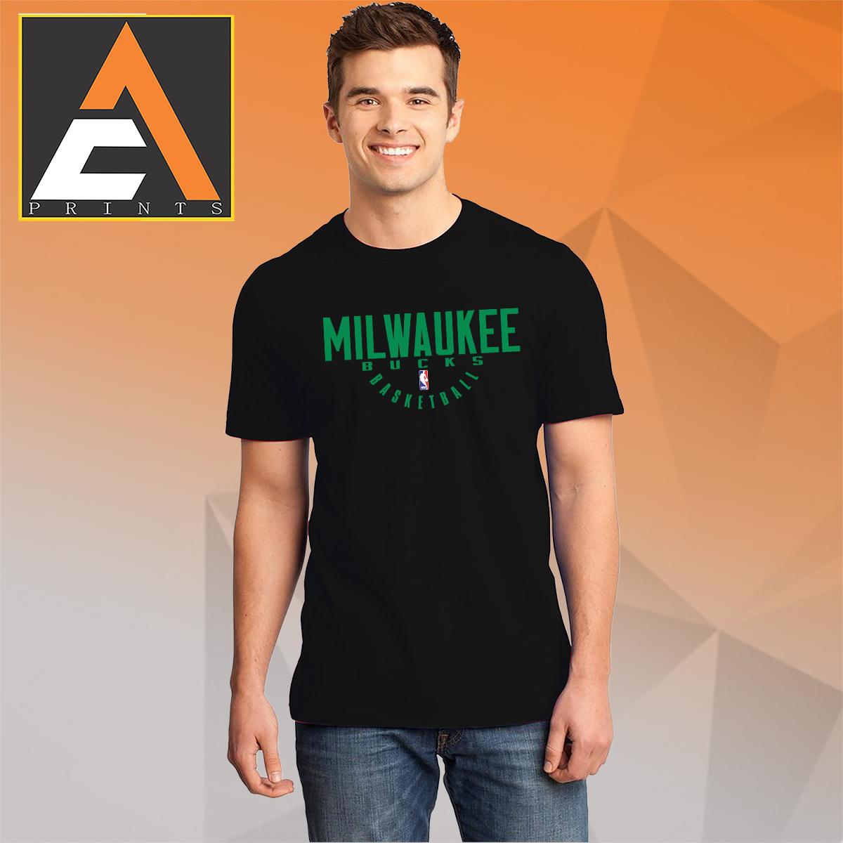 bucks basketball t shirt
