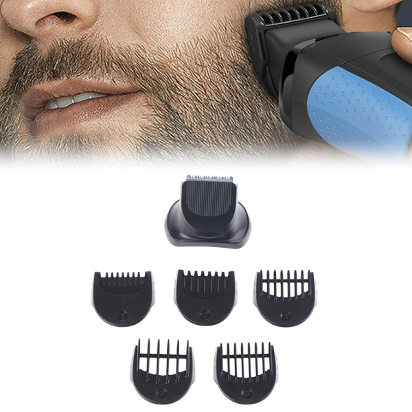 Become Beauty💕Electric Beard Trimmer Limit Combs Shaver Head Razor Blade Replacement for Braun nhập khẩu