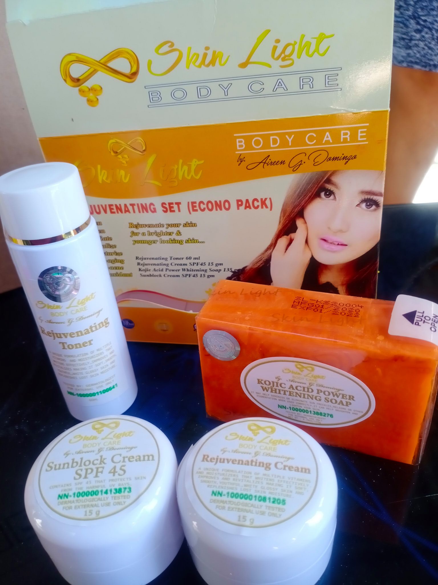 skin light rejuvenating set