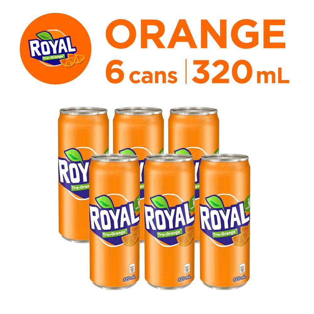 Royal Tru-Orange 320mL Promo Buy 6 Get 1 Free | Lazada PH