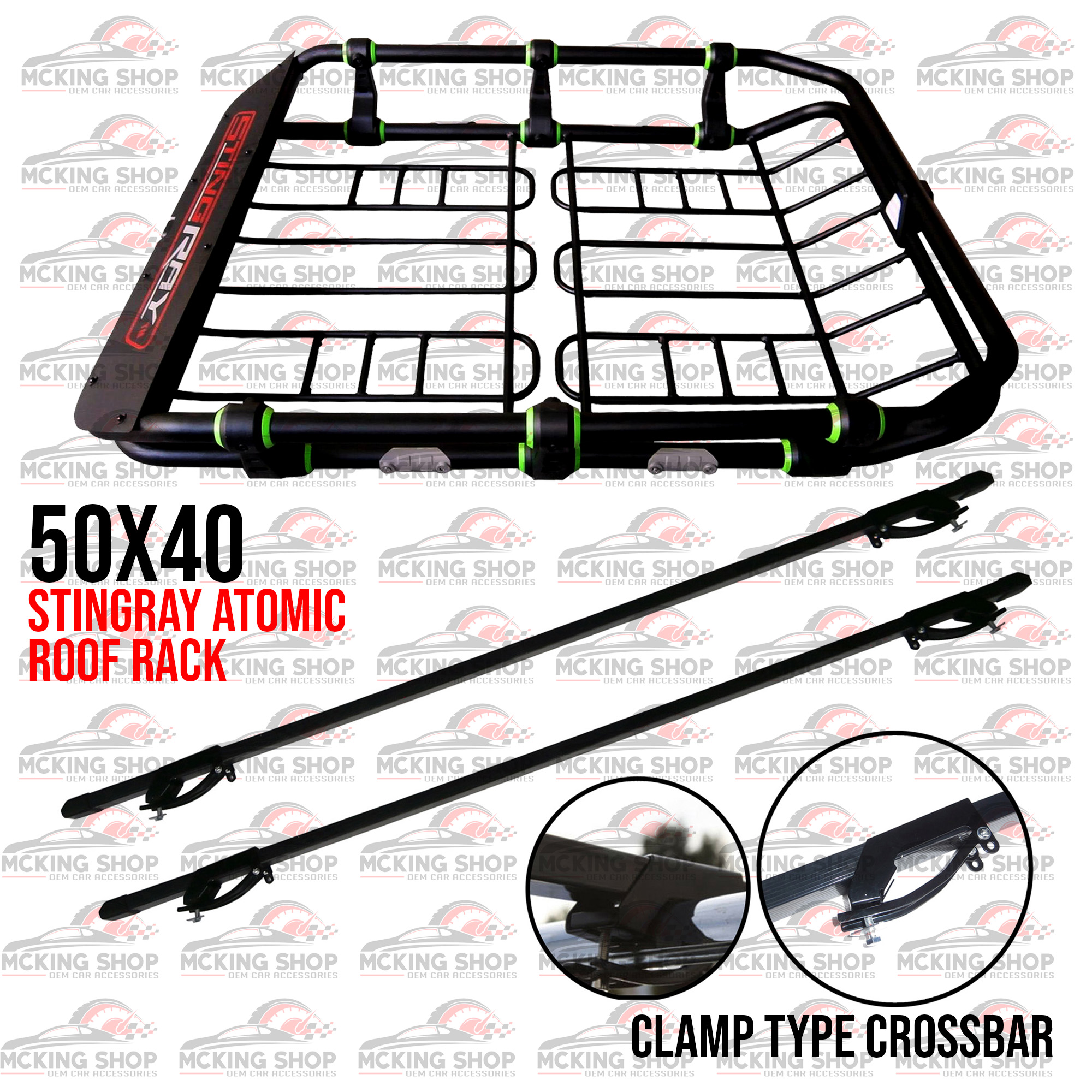 Mitsubishi Xpander Cross 20202021 50x40 STINGRAY Universal Steel Roof