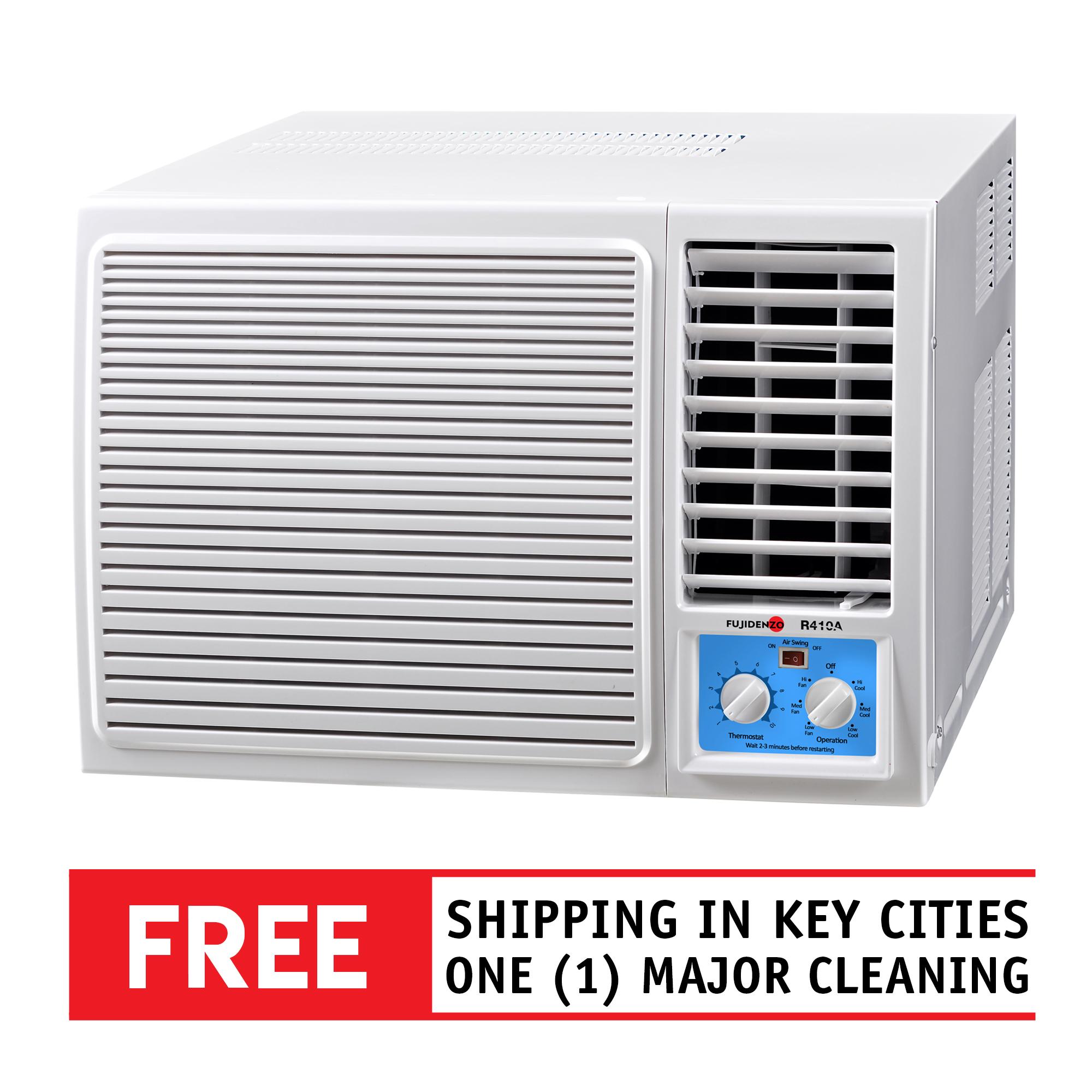 Fujidenzo WAM-150IG 1.5 HP Inverter Grade Window Aircon (White)