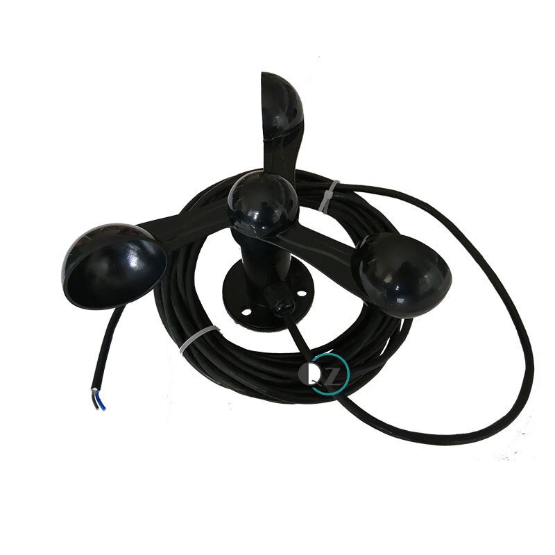 01- 56M/S Wind Speed Sensor Three Cup Anemometer Wind Speed Measurement Meteorological Wind Sensor For Single Chip STC89 STM32