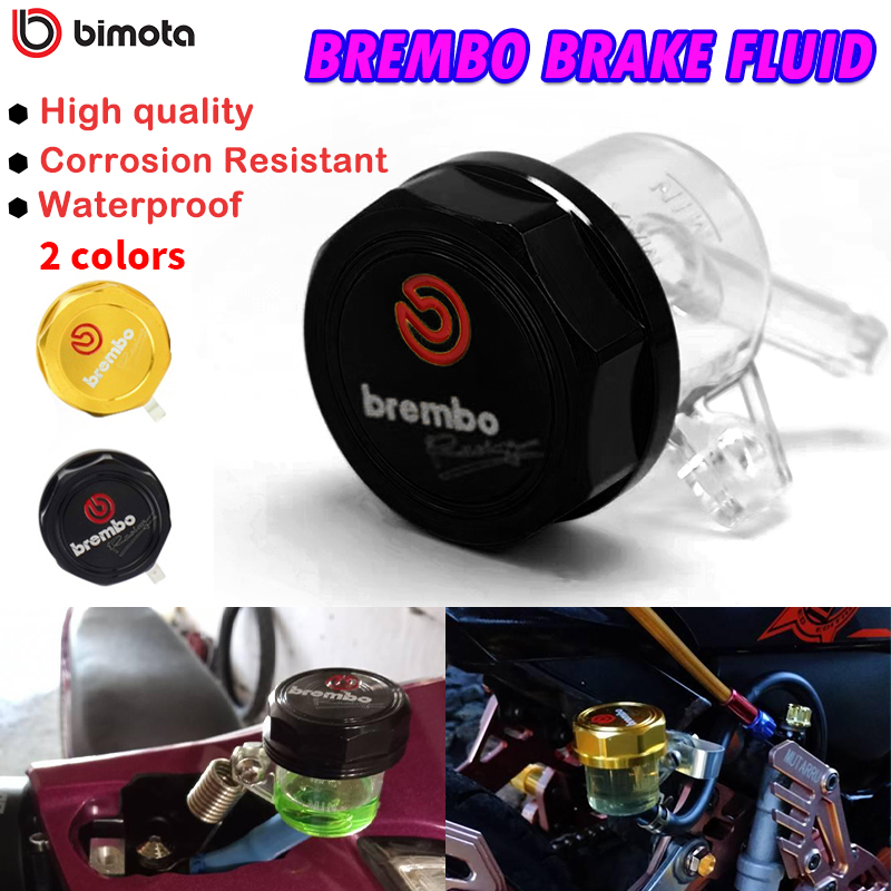Bimota Brembo Brake Fluid Tank Cap Brake Master Pump Fluid Tank Clear