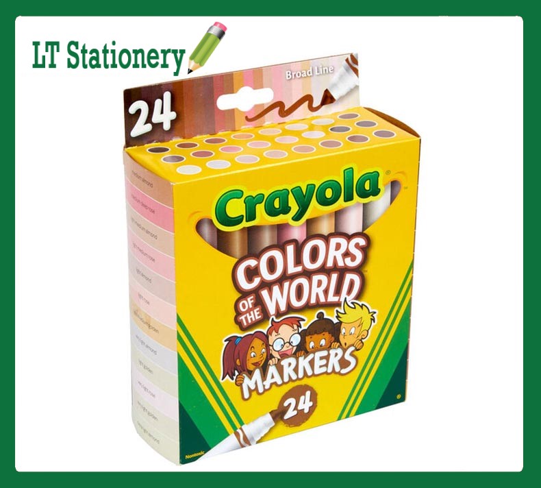 Crayola Colors Of The Worlds 24 Crayons Lazada PH