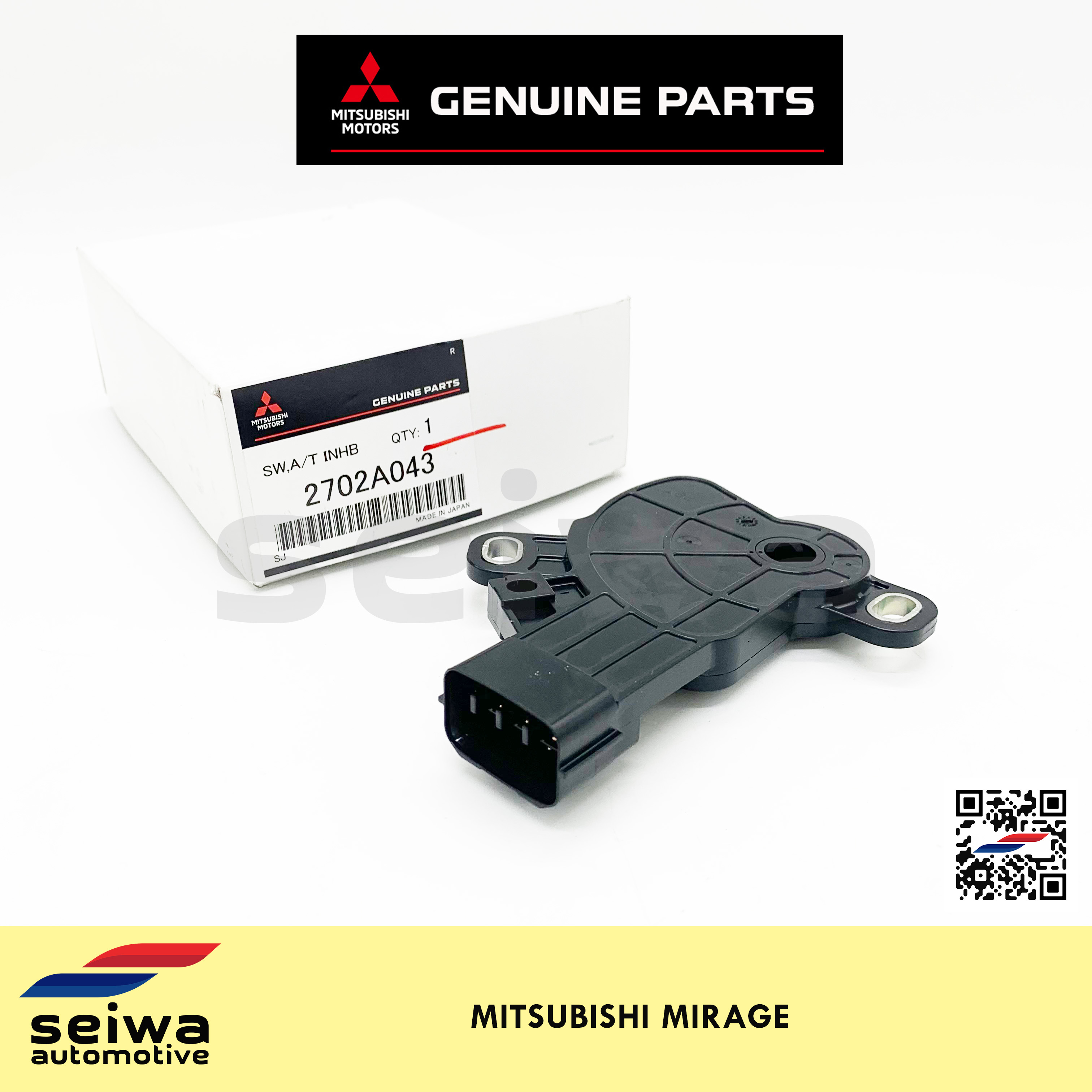 Mitsubishi Mirage Inhibitor Switch Genuine Mitsubishi Auto Parts