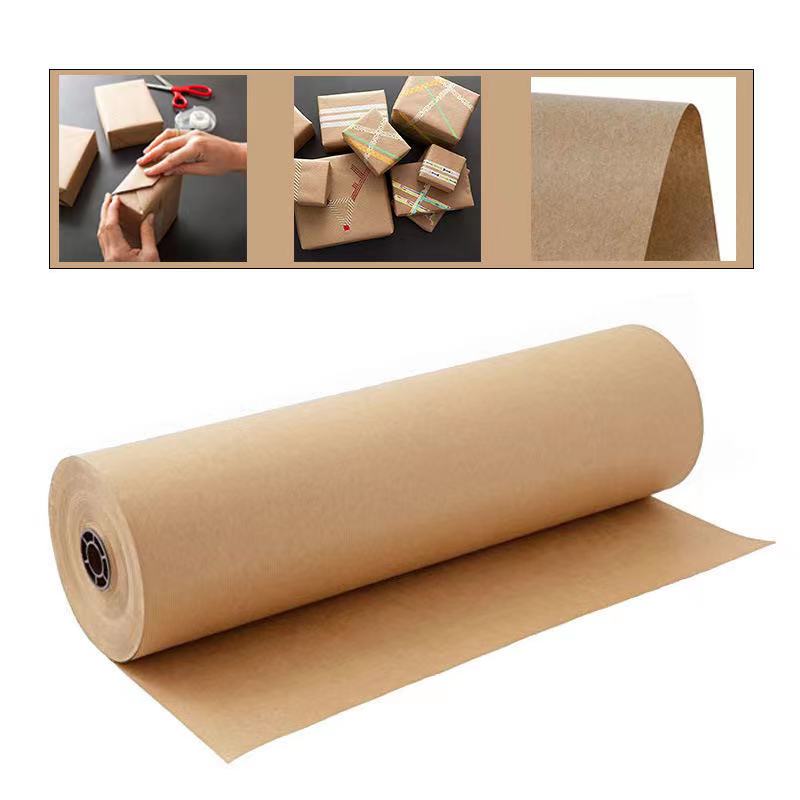 IDL Packaging Brown Kraft Paper Roll 18 x 180 feet (2160 inches) (Pack of  1) - Perfect Paper for Packing - Kraft Wrapping Paper for Moving - Floor