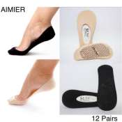 AIMIER Silicone Non Slip Boat Socks, Style LS199