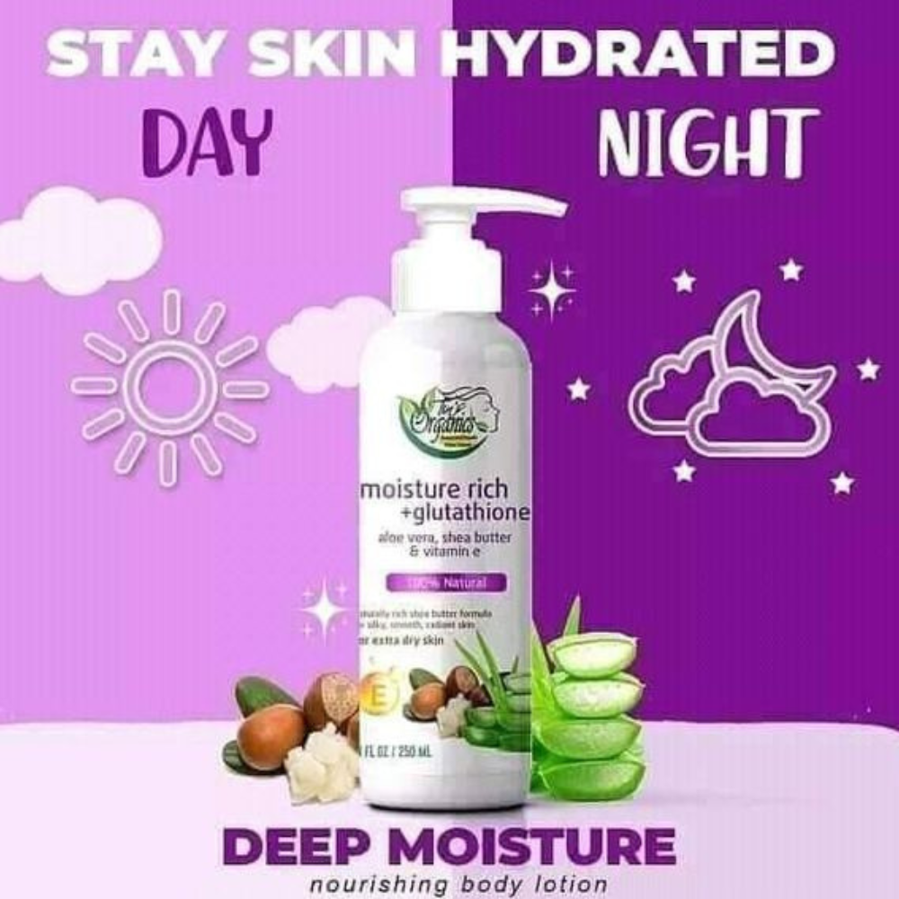Moisture Rich + Glutathione Lotion, Intensive Skin Whitening by Pretty