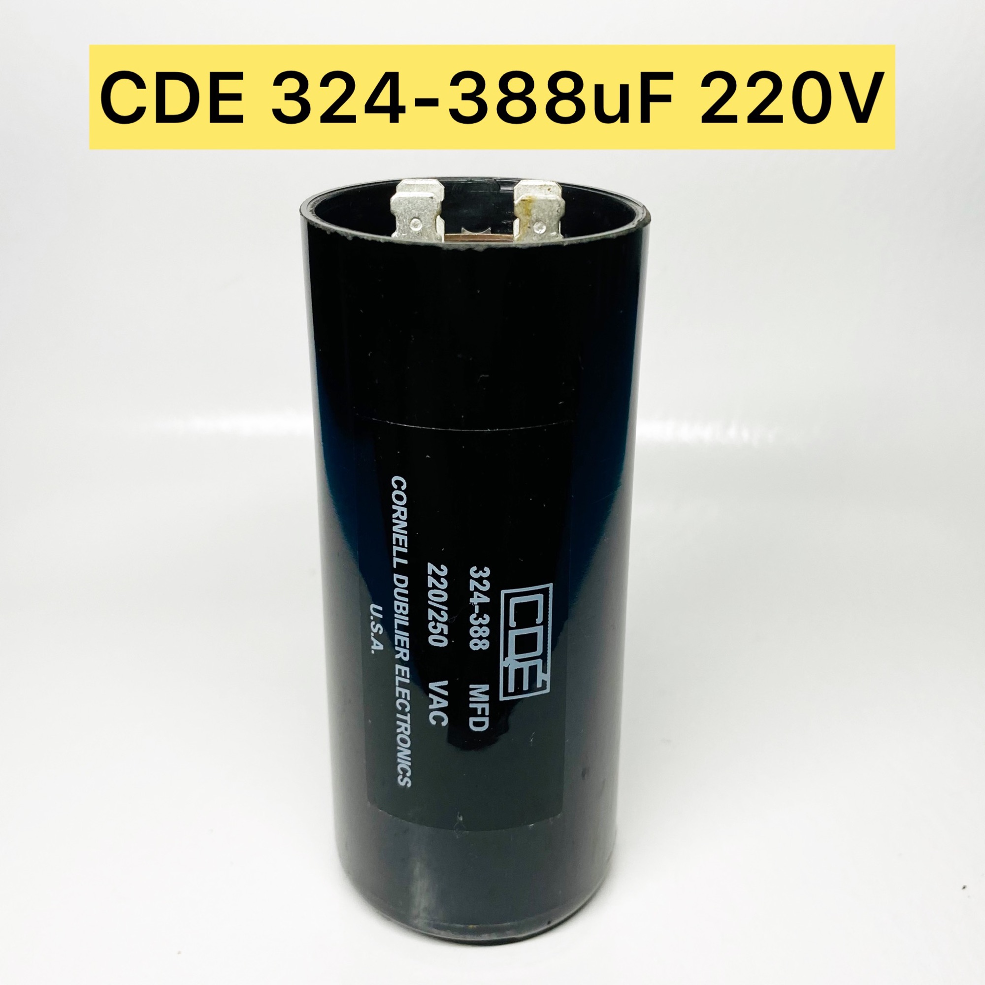 CDE 324388uF 220V Starting Capacitor Made in USA Lazada PH
