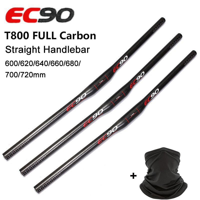 carbon fiber straight handlebars