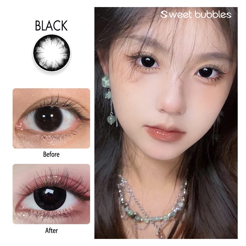 [Sheacon] Contact Lens Dubai Gray Eye Contact Lense Brown Contact