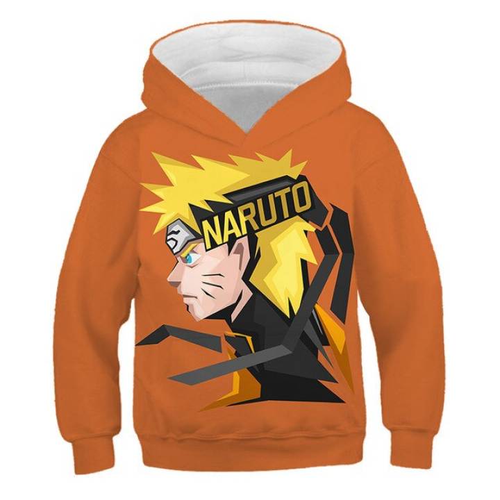 anime naruto streetwear autumn winter coat fashion cartoon japan boy girl  hoodie children 3d printing hoodies for teen girls