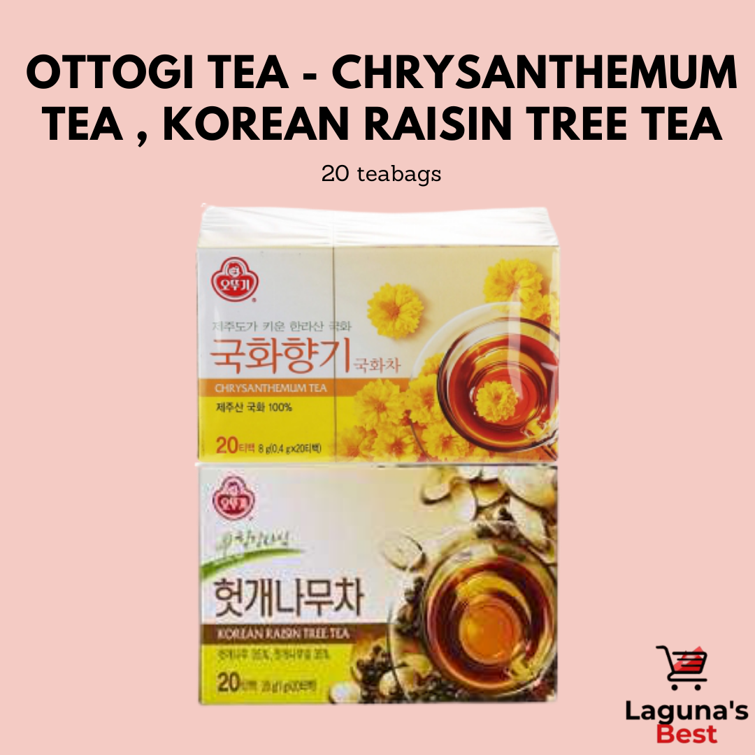 Ottogi Tea Chrysanthemum Tea , Korean Raisin Tree Tea (hang over tea
