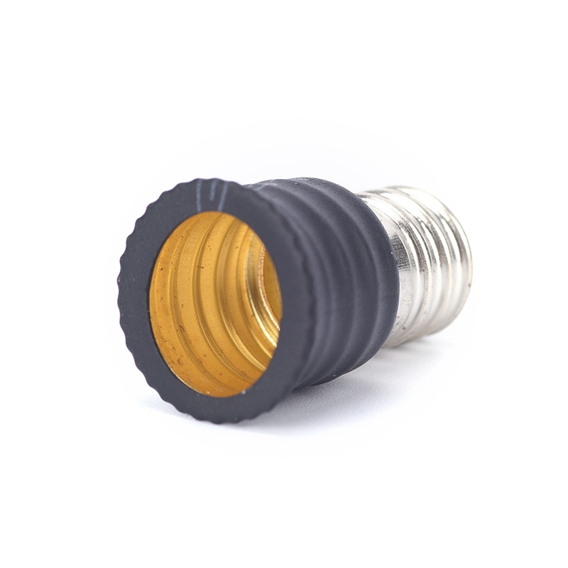 [Valen] 2pcs/10pcs Black E12 to E14 Bulb Converter LED Light Holder Lamp Adapter Socket