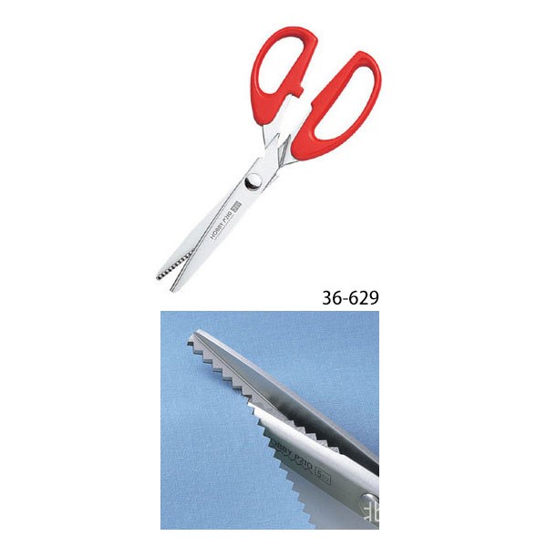 Japan Coke Tooth Scissors Hand Tools Tooth Scissors Patch Sawtooth