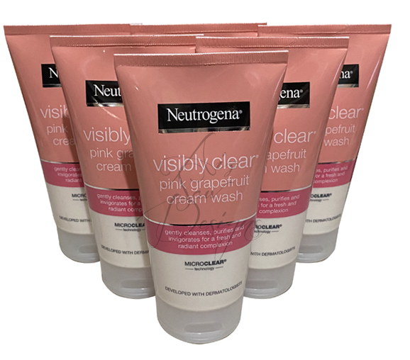 neutrogena pink grapefruit cream wash