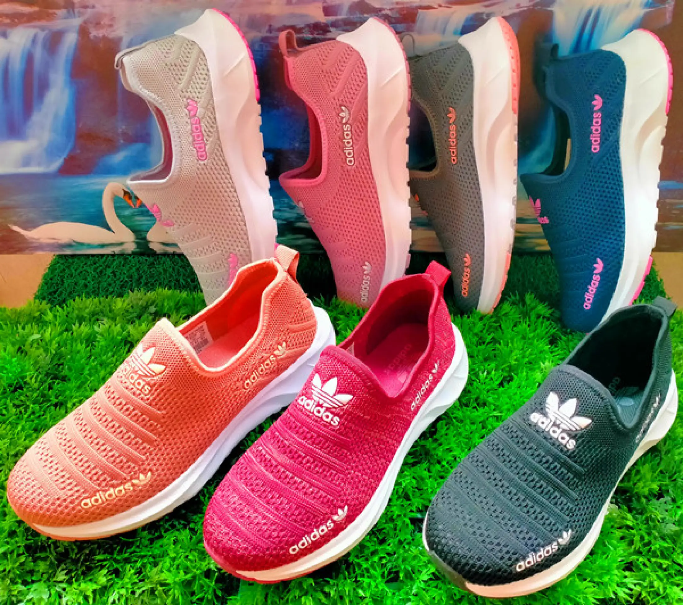 adidas casual shoes without laces