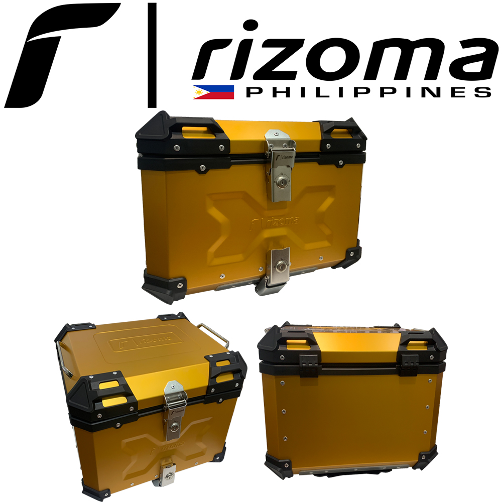 Rizoma 45L 55L Universal Aluminum Motorcycle Top Box Waterproof Storage