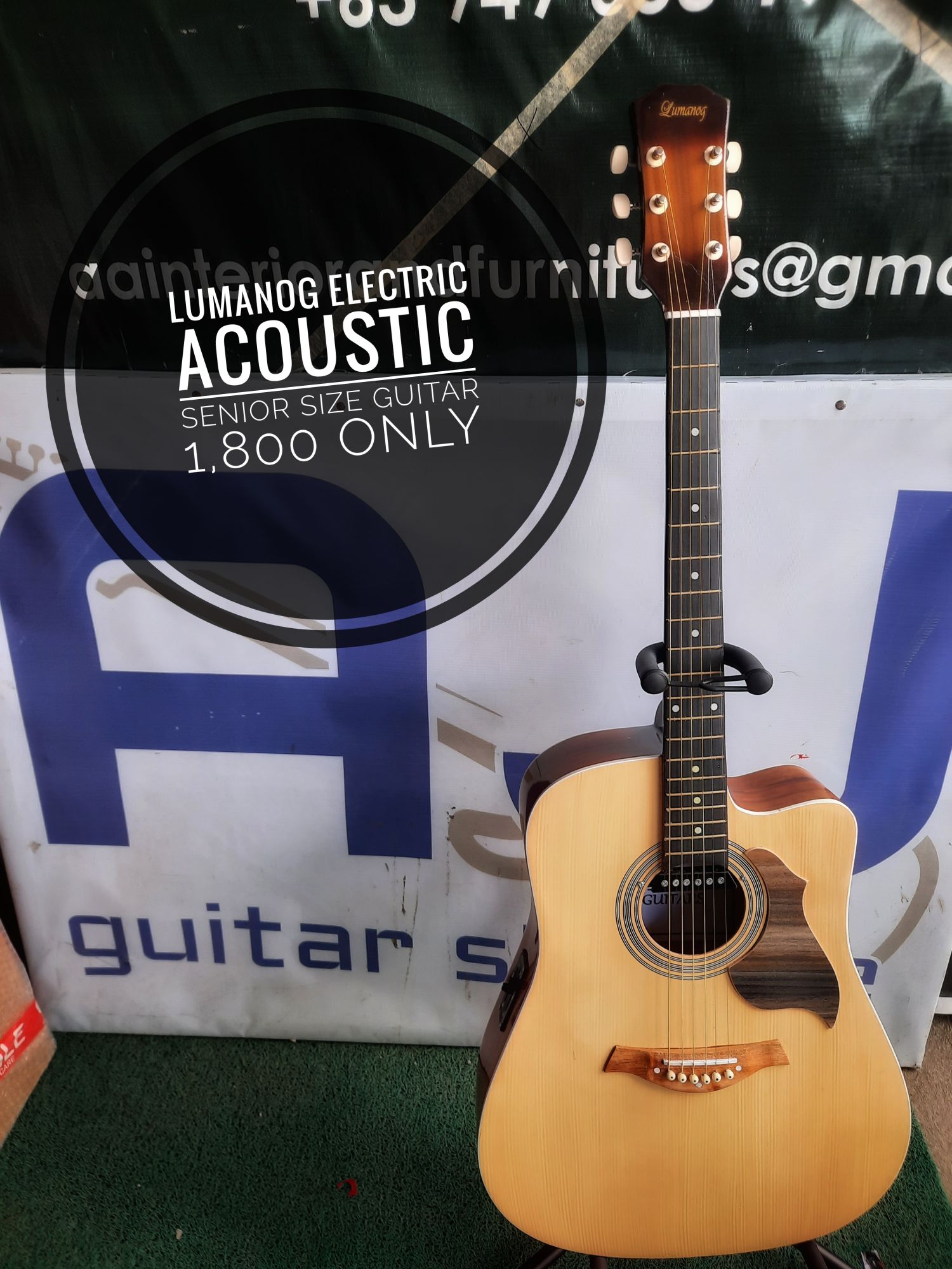 lumanog acoustic guitar price