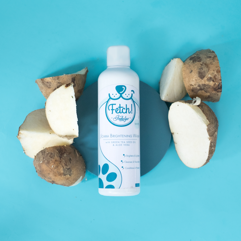 Fetch! Indulge Jicama Whitening Shampoo for Dogs and Cats with Green