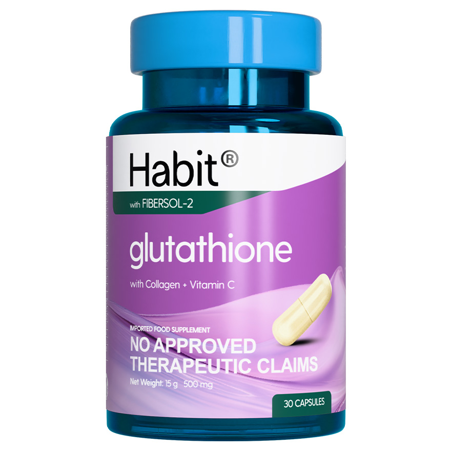 HABIT Glutathione with Collagen + Vitamin C 30 capsules (Skin brightening) 