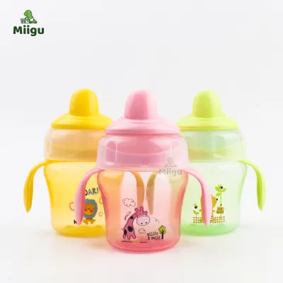 Miigu Baby High Quality 120ML Baby Training Cup and Bottle 2 in 1 Multi Use Baby Feeding Bottle Good For Training Toddlers 47904