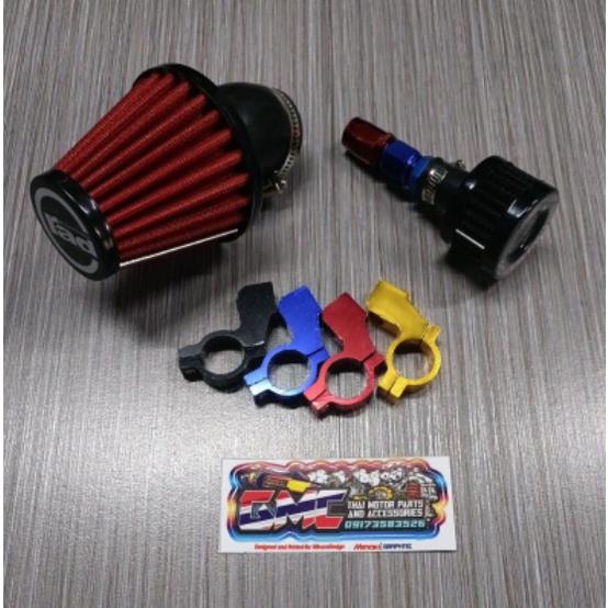 RAD Air Filter and Engine Breather Filter Set for Raider 150 Fi Sniper