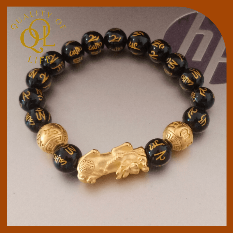 Black Obsidian Bracelet Authentic 