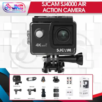 SJCAM SJ4000 AIR Action Camera Full HD 4K WIFI Sport DV 2.0 Inch Screen (Black)