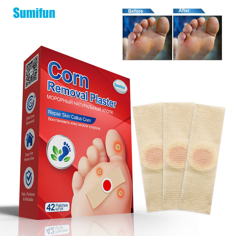 British-Russian corn paste corn paste foot patch painlessly removes ...