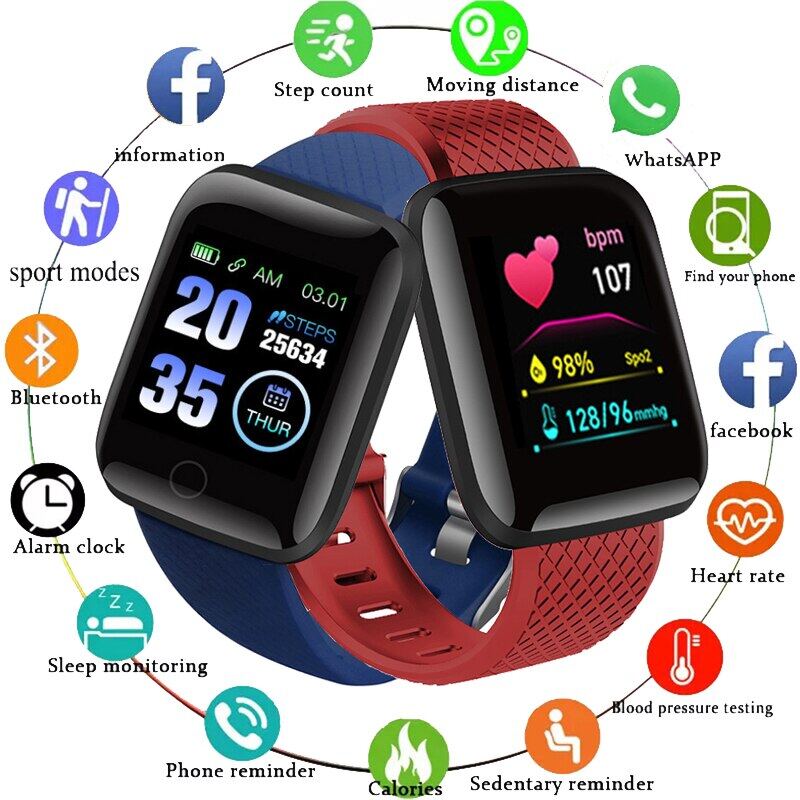 D13 Smart Watch Intelligent Bracelet Smart WatchColor Screen Smart Watch  Fitness Band for unisex