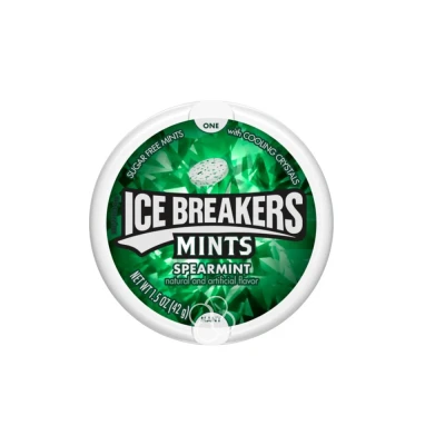 Hershey's Ice Breakers Spearmint Mints 42g (EXPIRY: FEB 2022)